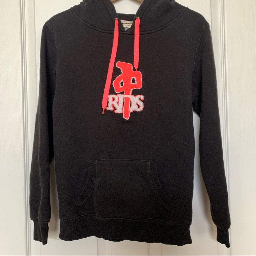 RDS kangaroo hoodie in black size M